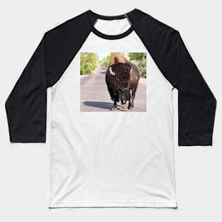 American Bison Baseball T-Shirt